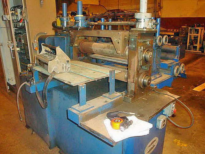 24 x 4.5 x 10,000 Lb RUESCH / STANAT Slitting Line