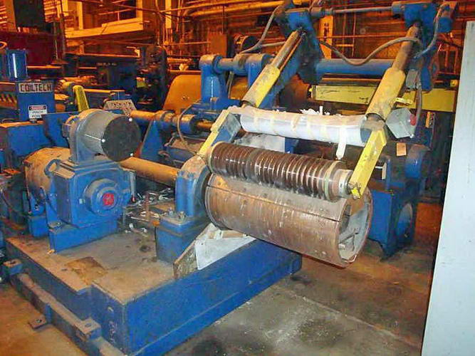 24 x 4.5 x 10,000 Lb RUESCH / STANAT Slitting Line