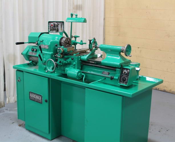11 /6 x 20 cc HARDINGE Engine Lathe, 1-1/2 Spdl Hole, 125-3000 RPM, 1-1/2 HP