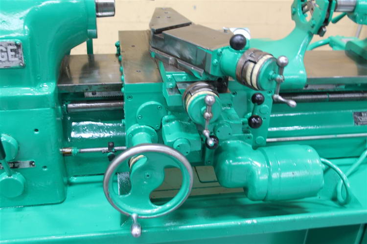 11 /6 x 20 cc HARDINGE Engine Lathe, 1-1/2 Spdl Hole, 125-3000 RPM, 1-1/2 HP
