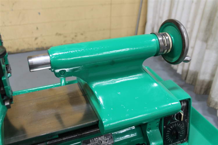11 /6 x 20 cc HARDINGE Engine Lathe, 1-1/2 Spdl Hole, 125-3000 RPM, 1-1/2 HP