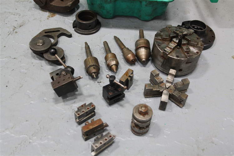 11 /6 x 20 cc HARDINGE Engine Lathe, 1-1/2 Spdl Hole, 125-3000 RPM, 1-1/2 HP