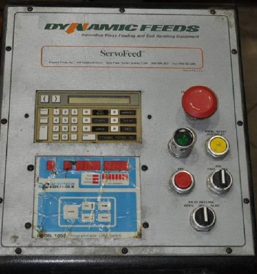 6 W x 6 Str x .187 DYNAMIC FEEDS Servo Feeder, 100+ Parts Storage