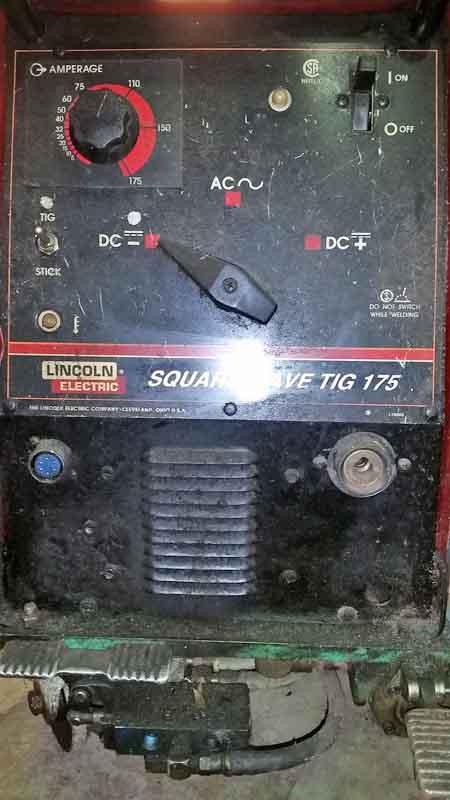 10 x .135 GUILD Shear End Welder, Miller Econo Tig