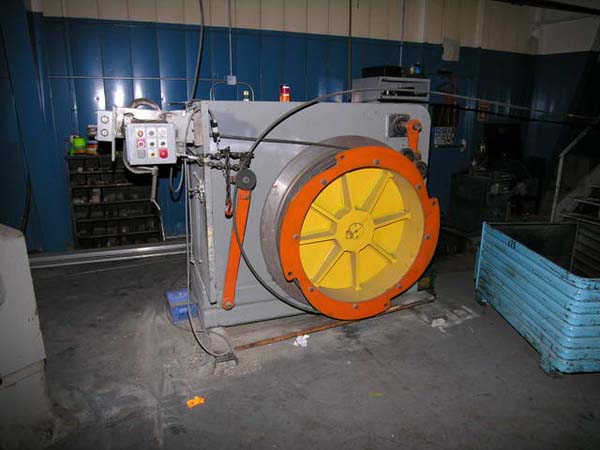 Inline Wire Drawer, 3/4 Max Cap, 44 Dia D-2 Block, 23 FPM Max, Electric Drive