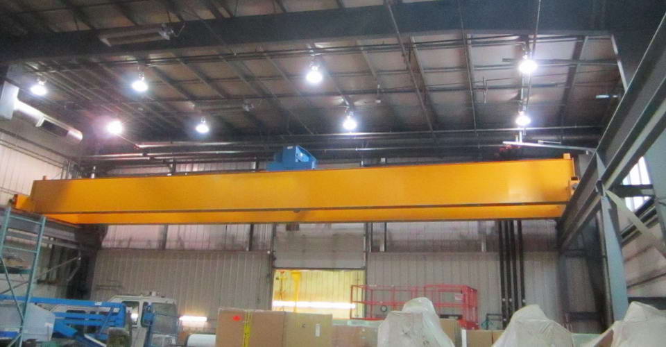 30 Ton ABUS / CRS Bridge Crane, 61'4 Span, 21'6 Lift, Pendant, Like New