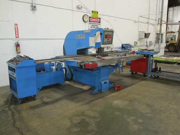 30 Ton W A WHITNEY Duplicator/Punch, 3/8 Material, 30 Thr, 75 Longest Part