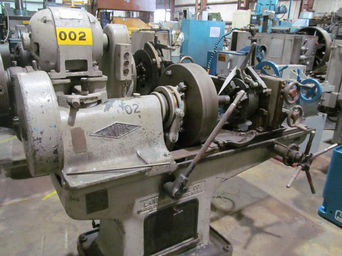 2 LANDIS Pipe Threader, Cut-Off, Reamer, Bevel, 19 3-Jaw Chuck, 3 HP