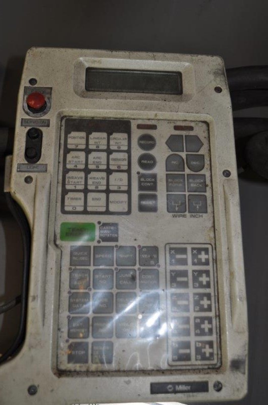 MILLER Robotic Weld Cell, 5-Axis, C-1 Controller, Maxtron 450 Power Source