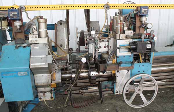 1 1/2 HAUTAU MODEL CC15M DOUBLE END CHAMFER MACHINE, 1995,
