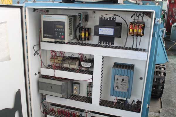 1 1/2 HAUTAU MODEL CC15M DOUBLE END CHAMFER MACHINE, 1995,