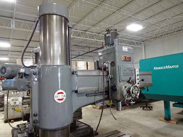 5' x 13 IKEDA MODEL RM1500 RADIAL DRILL, 1976,