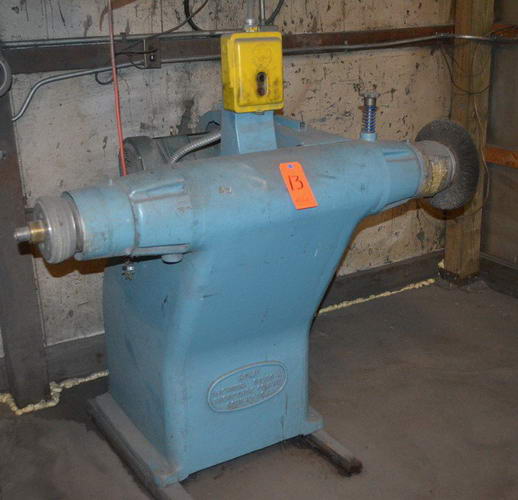 ROME Dbl End Grinder / Polisher, 1-1/4 Spdl Dia, 48 Bet Wheels, 5 HP