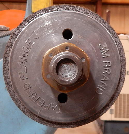 ROME Dbl End Grinder / Polisher, 1-1/4 Spdl Dia, 48 Bet Wheels, 5 HP