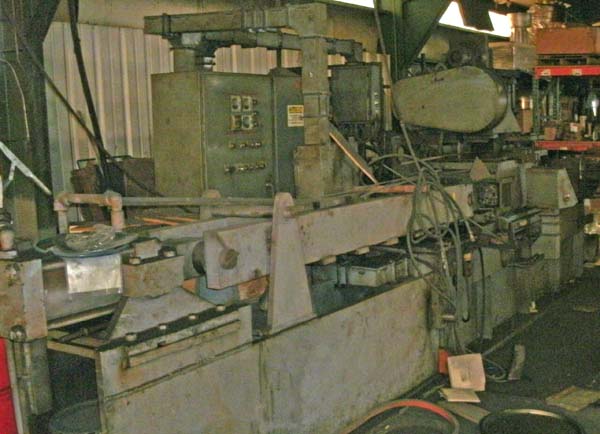 NEW BRITIAN MODEL 40SH SLIDING HEAD SINGLE END FRICTION WELDER, 1977,