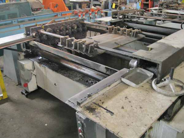 9-Stand LOCKFORMER Duplex Roll Former, 1-1/4 Spdl, 48 W, 4 Horiz, 2-1/2 Vert