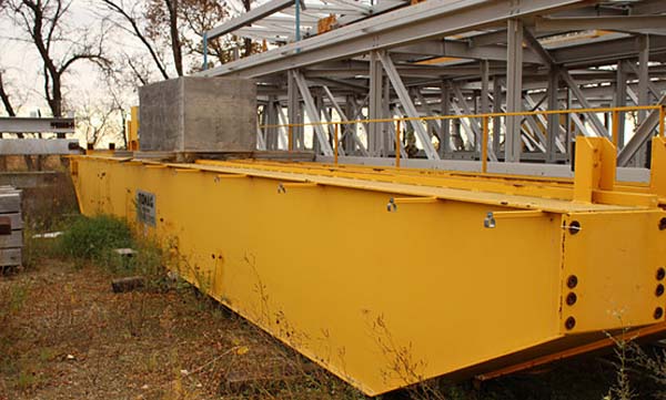 44 / 5 Ton DEMAG Powerlifting Overhead Bridge Crane, 56' Span, 44'9 Lift