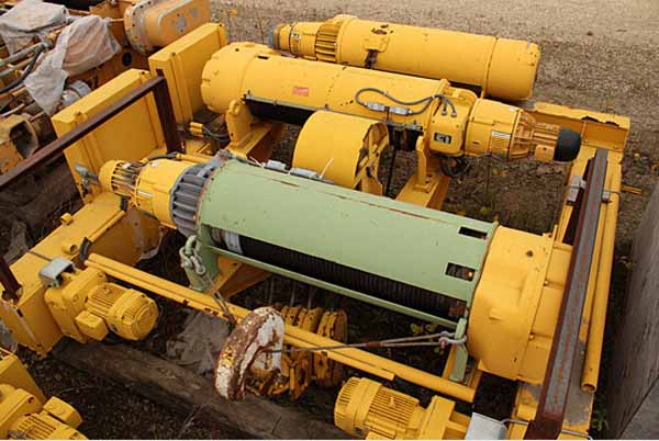 44 / 5 Ton DEMAG Powerlifting Overhead Bridge Crane, 56' Span, 44'9 Lift