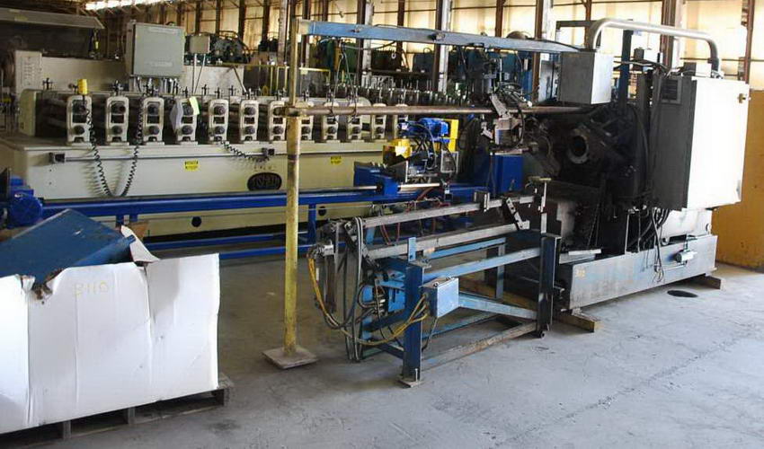 7 MODERN 6L Tube Cut-Off, 32' Max Tube, Dbl Slide, Feeder, 7-1/2 HP