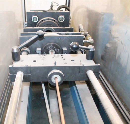 7/8 CROWN Straighten & Cut Machine, 1 to Inf Cut Length, AB Touchscreen