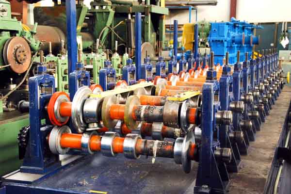 12-Stand ASC Roll Former, 3 Spdl, 36 RS, 18 Horiz, 6 - 9 Vert