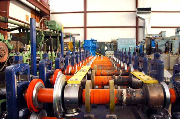 12-Stand ASC Roll Former, 3 Spdl, 36 RS, 18 Horiz, 6 - 9 Vert