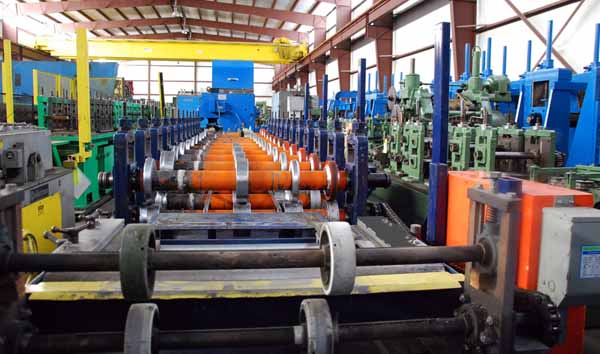 12-Stand ASC Roll Former, 3 Spdl, 36 RS, 18 Horiz, 6 - 9 Vert