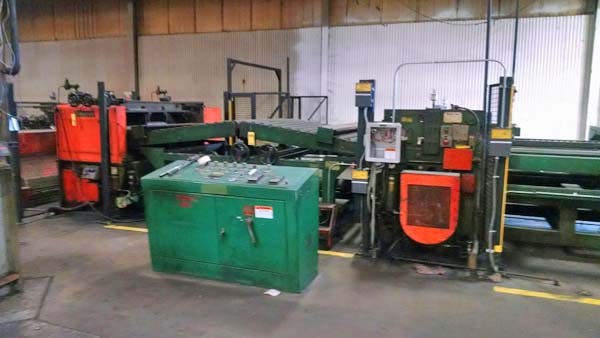 72 x .063 x 30,000 Lb DAHLSTROM Cut-To-Length Line, 8' Stacker, L-R Direction