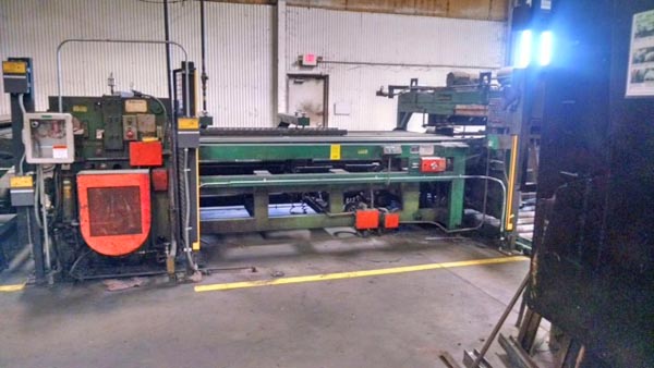 72 x .063 x 30,000 Lb DAHLSTROM Cut-To-Length Line, 8' Stacker, L-R Direction