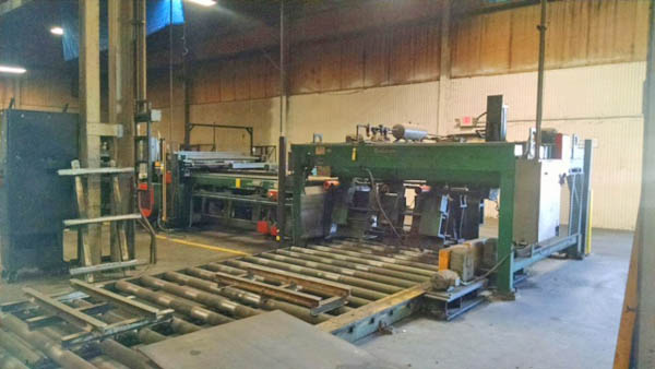 72 x .063 x 30,000 Lb DAHLSTROM Cut-To-Length Line, 8' Stacker, L-R Direction