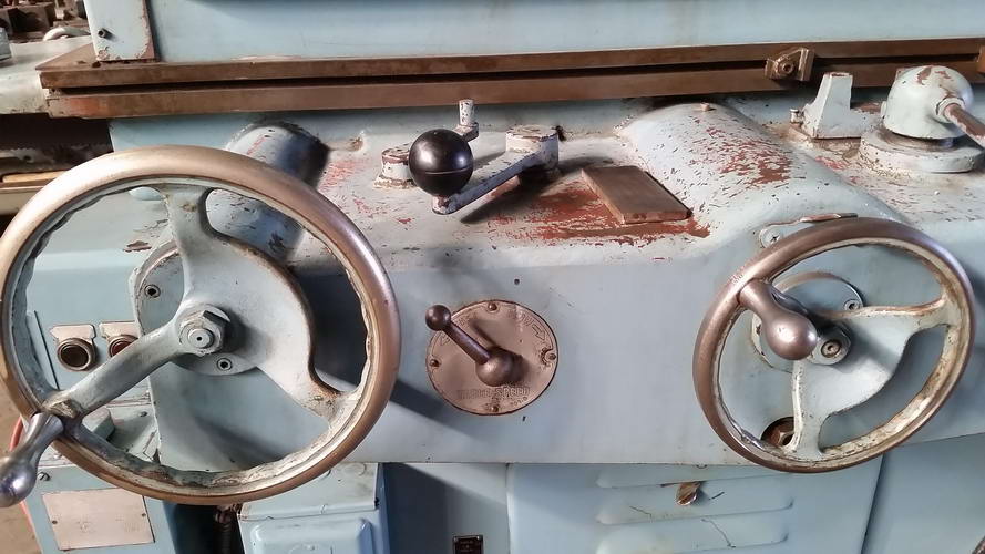 8 x 24 NORTON Horizontal Reciprocating Surface Grinder, 2-Axis Feed, 2 HP