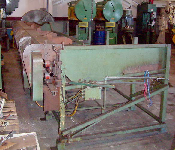 2 MODERN 2K Cut-Off, 39 Pass Line, AB Controls With PLC, 20' Feed, 7.5 HP