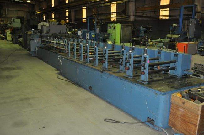 18-Stand CMC Roll Former, 2 Spdl, 32 RS, 18 Horiz, 6 - 9.5 Vert, 40 HP
