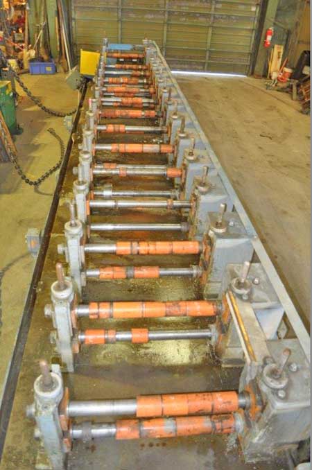 16-Stand B & K Roll Former, 2 Spdl, 20 RS, 18 Horiz, 4-5/8 - 7-3/8 Vert