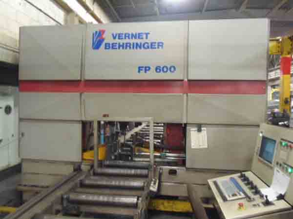 VERNET BEHRINGER 3-Head CNC Drill Line, 23.6 x 13.4 Useful Section, 7.4 HP