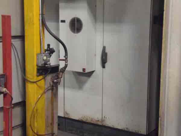 VERNET BEHRINGER 3-Head CNC Drill Line, 23.6 x 13.4 Useful Section, 7.4 HP