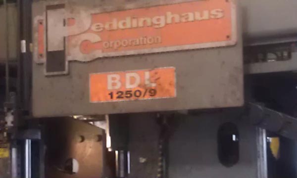 PEDDINGHAUS 9-Spindle CNC Beam Drill Line, 50 W Beam, 24 H Flange, Siemens CNC