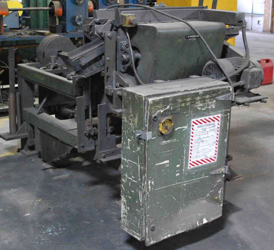 2-1/2 x 30 BURRMASTER 8 Brush Deburring Machine, (2) 5 HP