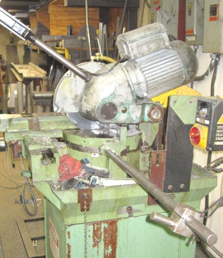 350mm PEDRAZZOLI Super Brown 350/6 Semi-Automatic Cold Saw