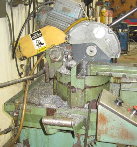 350mm PEDRAZZOLI Super Brown 350/6 Semi-Automatic Cold Saw