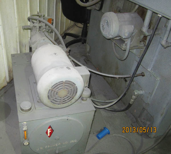 8 x 24 THOMPSON 2F Horiz Surface Grinder, 12 Under Wheel, Dresser, 3 HP Spdl