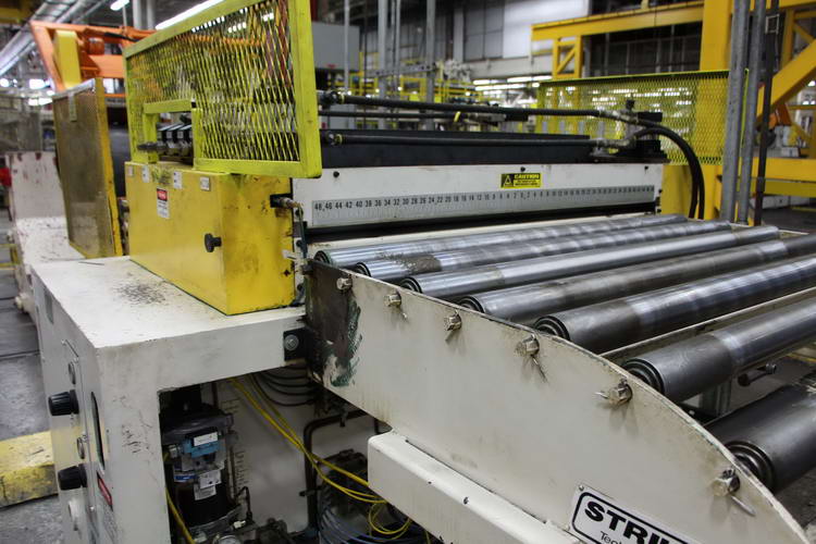 .030 x 48 STRILICH / COIL HANDLING SYSTEMS 9-Roll Straightener