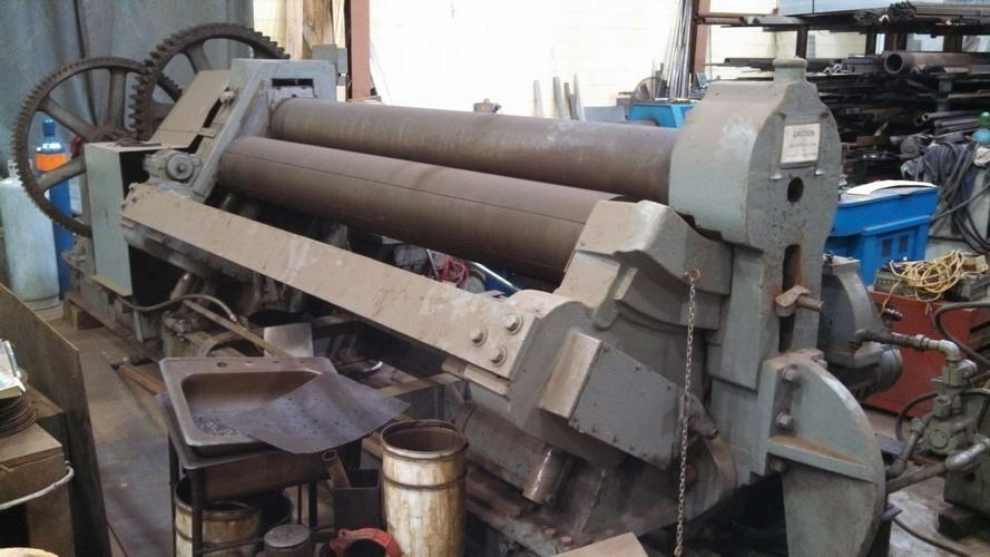 10' x 3/4 BERTSCH Plate Roll, 30 HP