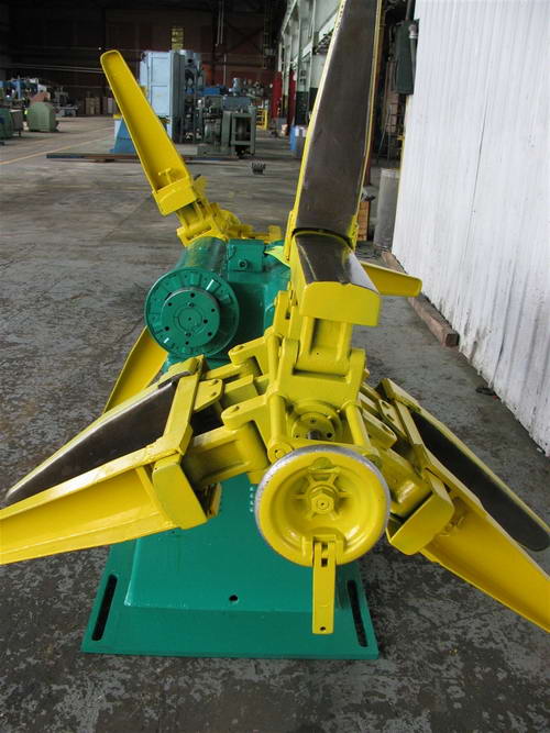 2,500 Lb COOPER WEYMOUTH Double End Uncoiler, 18 to 23 ID, 60 OD, 12 Width
