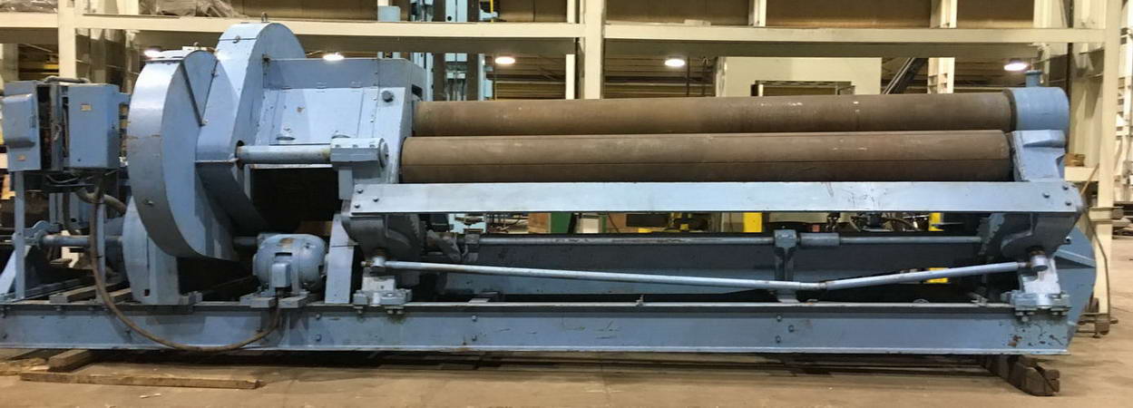 16' x 1 BERTSCH 20 Initial Pinch Plate Roll, 20 Roll Dia, 50 HP, 10 HP Adjust