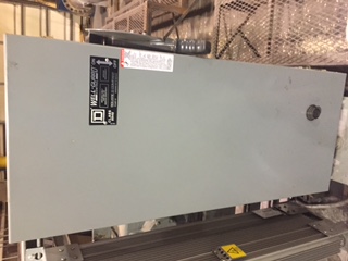 12' x 1/2 WEBB 9L Initial Pinch Plate Roll, Air Drop End, 25 HP