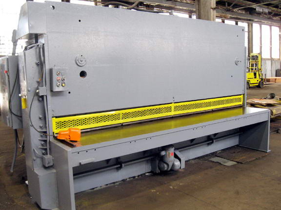 5/8 x 12' HTC 500-12A Hyd Power Squaring Shear, 36 FOPBG, 40 HP