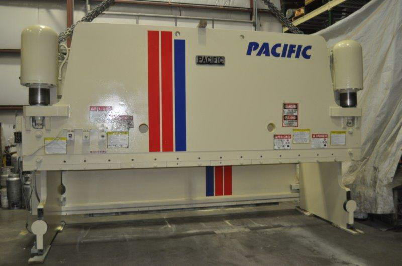300 Ton PACIFIC Hydraulic Press Brake, 192 Bed/Ram, 174 Bet Hsgs, 12 Str