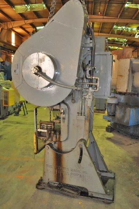 22 Ton MINSTER OBI Press, 3 Str, 8.5 SH, 2 Adj, 20 x 12 Bolster, 100 SPM