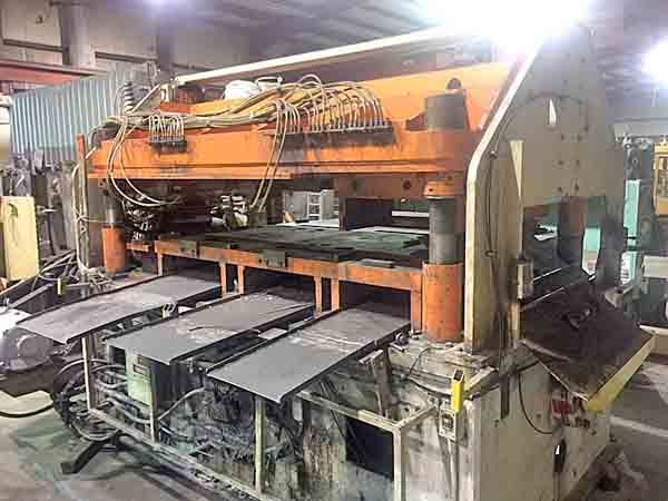 80 Ton BARDBURY Cut-Off Press, 1 Str, 27 SH, 5 Adj, 70 FB x 90 LR Bed